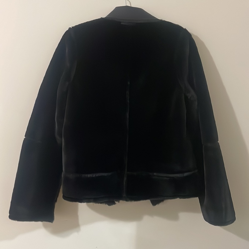 RARE Guess Reversible Faux Fur/Leather Jacket - Picture 8 of 9